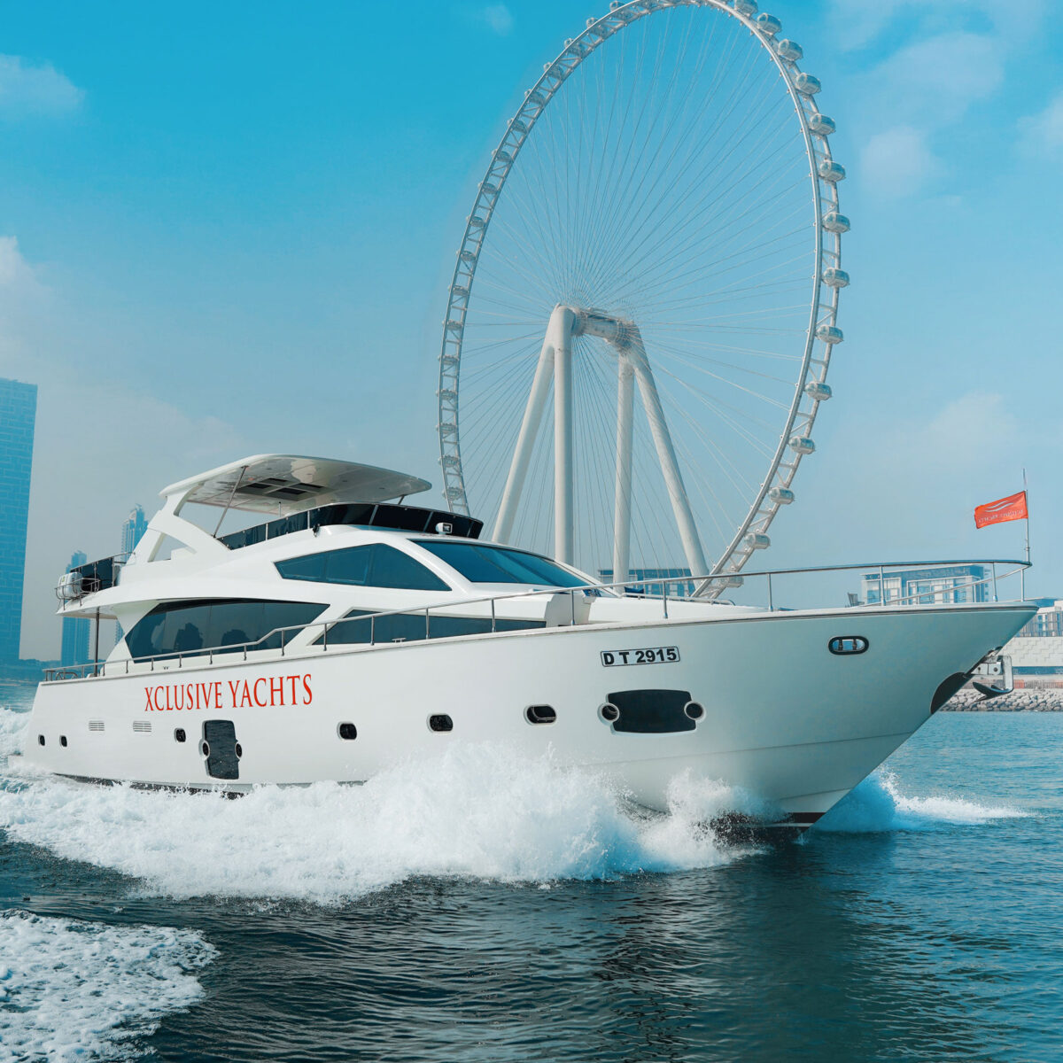 Dubai Harbour Luxury Yacht Tour – 1 Hour